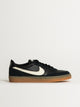 NIKE MENS NIKE KILLSHOT 2 LEATHER SNEAKER - BLACK/GUM YELLOW/SAIL - Boathouse