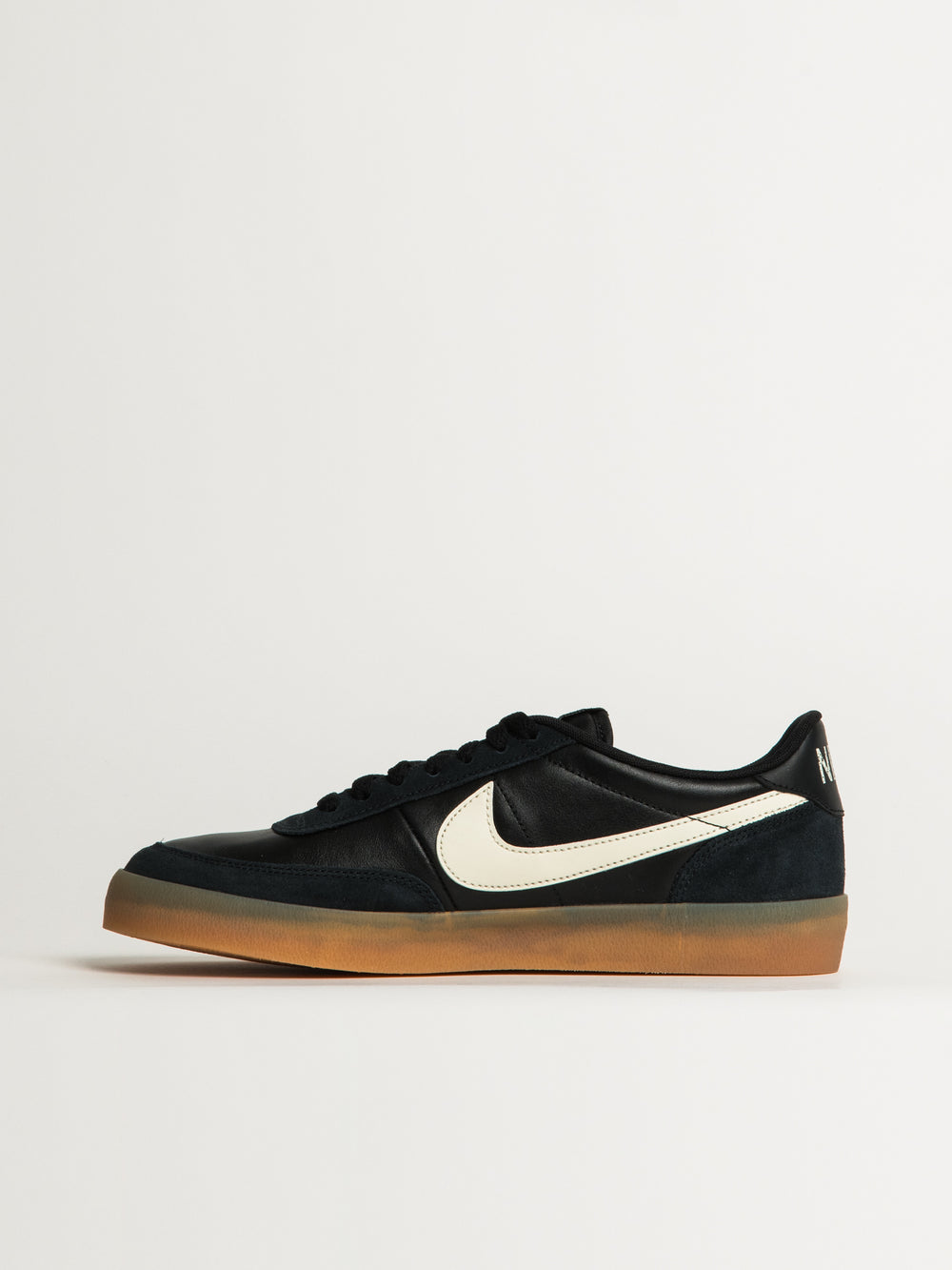 MENS NIKE KILLSHOT 2 LEATHER SNEAKER - BLACK/GUM YELLOW/SAIL