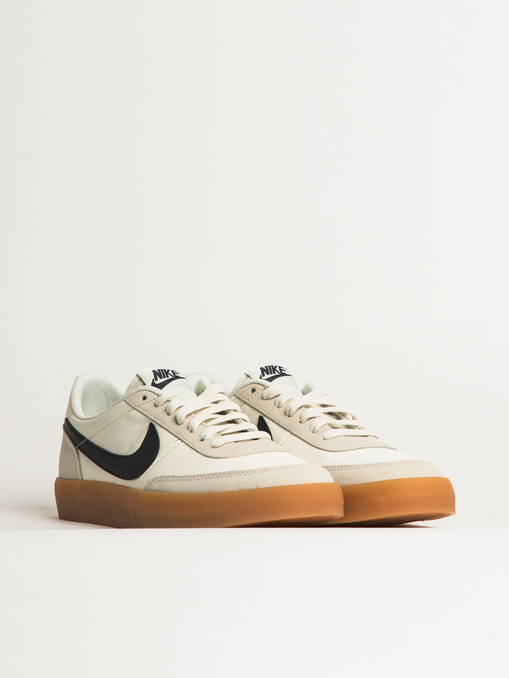 MENS NIKE KILLSHOT 2 LEATHER SNEAKER - SAIL/GUM YELLOW/MIDNIGHT