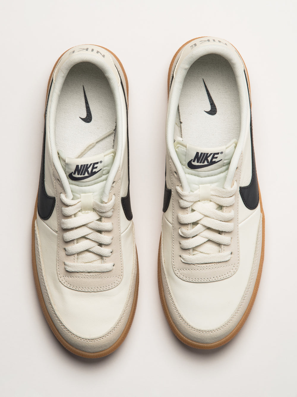 MENS NIKE KILLSHOT 2 LEATHER SNEAKER - SAIL/GUM YELLOW/MIDNIGHT