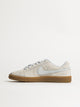 NIKE WOMENS NIKE COURT ROYALE SUEDE SNEAKERS - PLATINUM - Boathouse