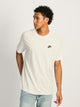 NIKE NIKE SPORTSWEAR CLUB T-SHIRT - CREAM - Boathouse
