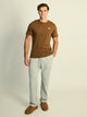 NIKE NIKE SPORTSWEAR CLUB T-SHIRT - BROWN - Boathouse