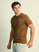NIKE NIKE SPORTSWEAR CLUB T-SHIRT - BROWN - Boathouse