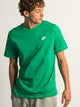 NIKE NIKE SPORTSWEAR CLUB T-SHIRT - GREEN - Boathouse
