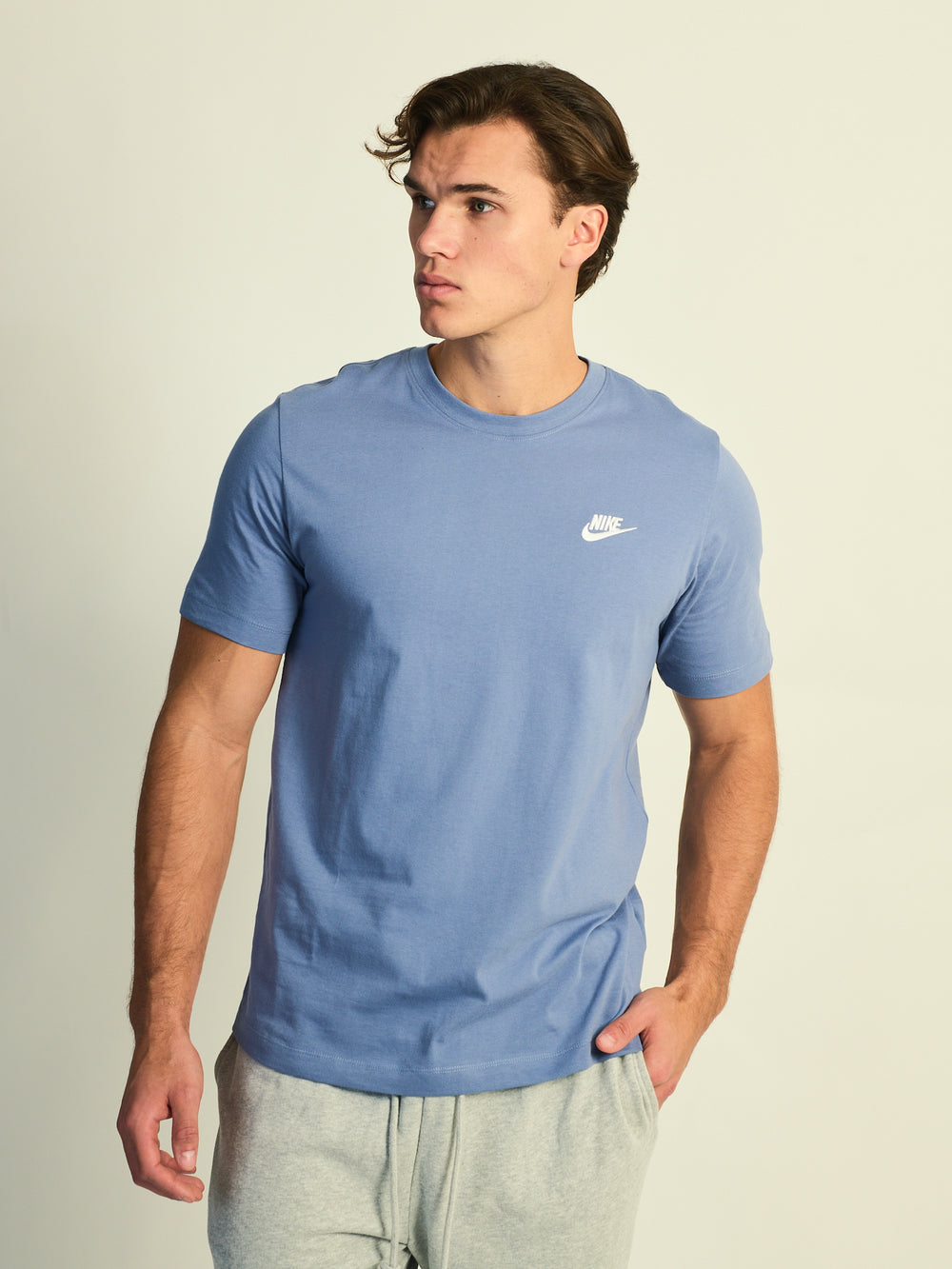 NIKE SPORTSWEAR CLUB T-SHIRT - INDIGO