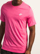 NIKE NIKE SPORTSWEAR CLUB T-SHIRT - PINK - Boathouse