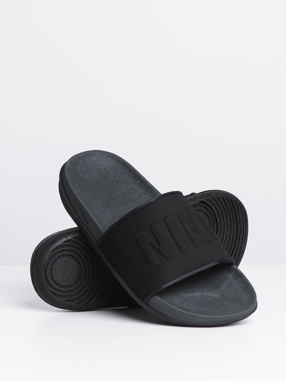 WOMENS NIKE OFFCOURT SLIDES - ANTHRACITE BLACK