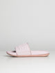 WOMENS NIKE OFFCOURT SLIDES - BARELY ROSE