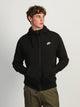 NIKE NIKE SPORTSWEAR CLUB FULL ZIP HOODIE - Boathouse