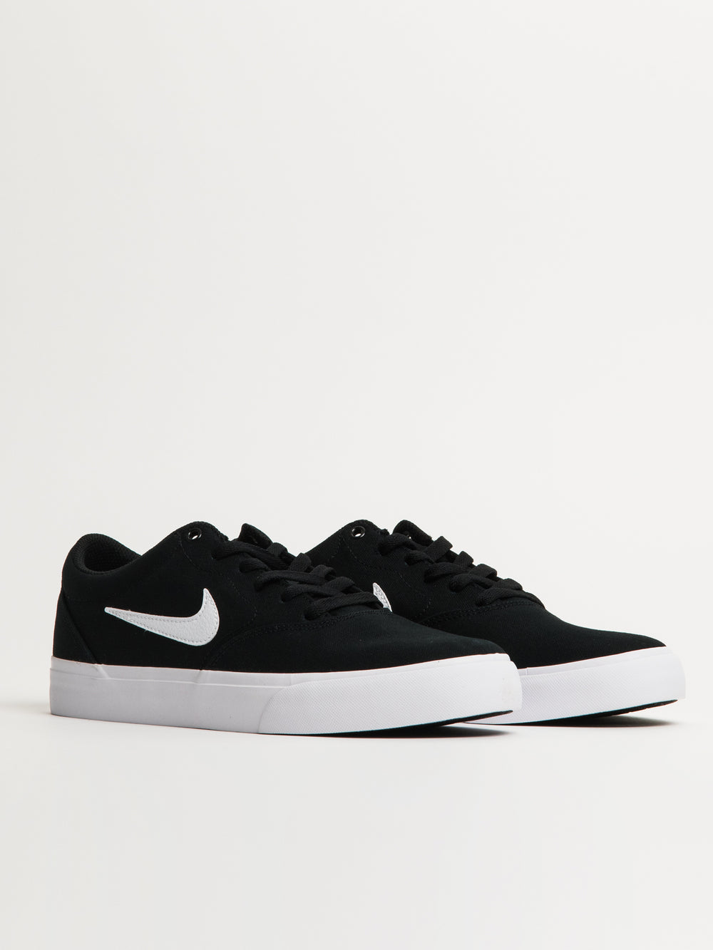 MENS NIKE SB CHARGE CANVAS - BLACK/WHITE