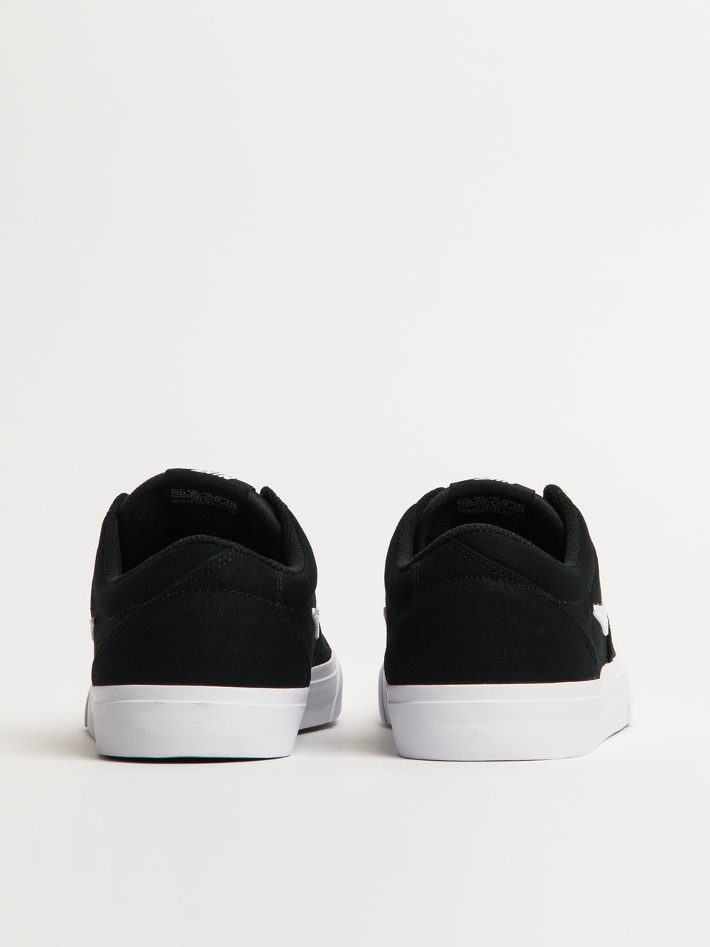 MENS NIKE SB CHARGE CANVAS - BLACK/WHITE