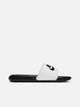 NIKE MENS NIKE VICTORI ONE SLIDES - BLACK/WHITE - Boathouse