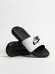MENS NIKE VICTORI ONE SLIDES - BLACK/WHITE