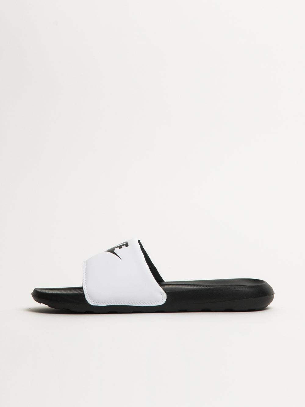 MENS NIKE VICTORI ONE SLIDES - BLACK/WHITE
