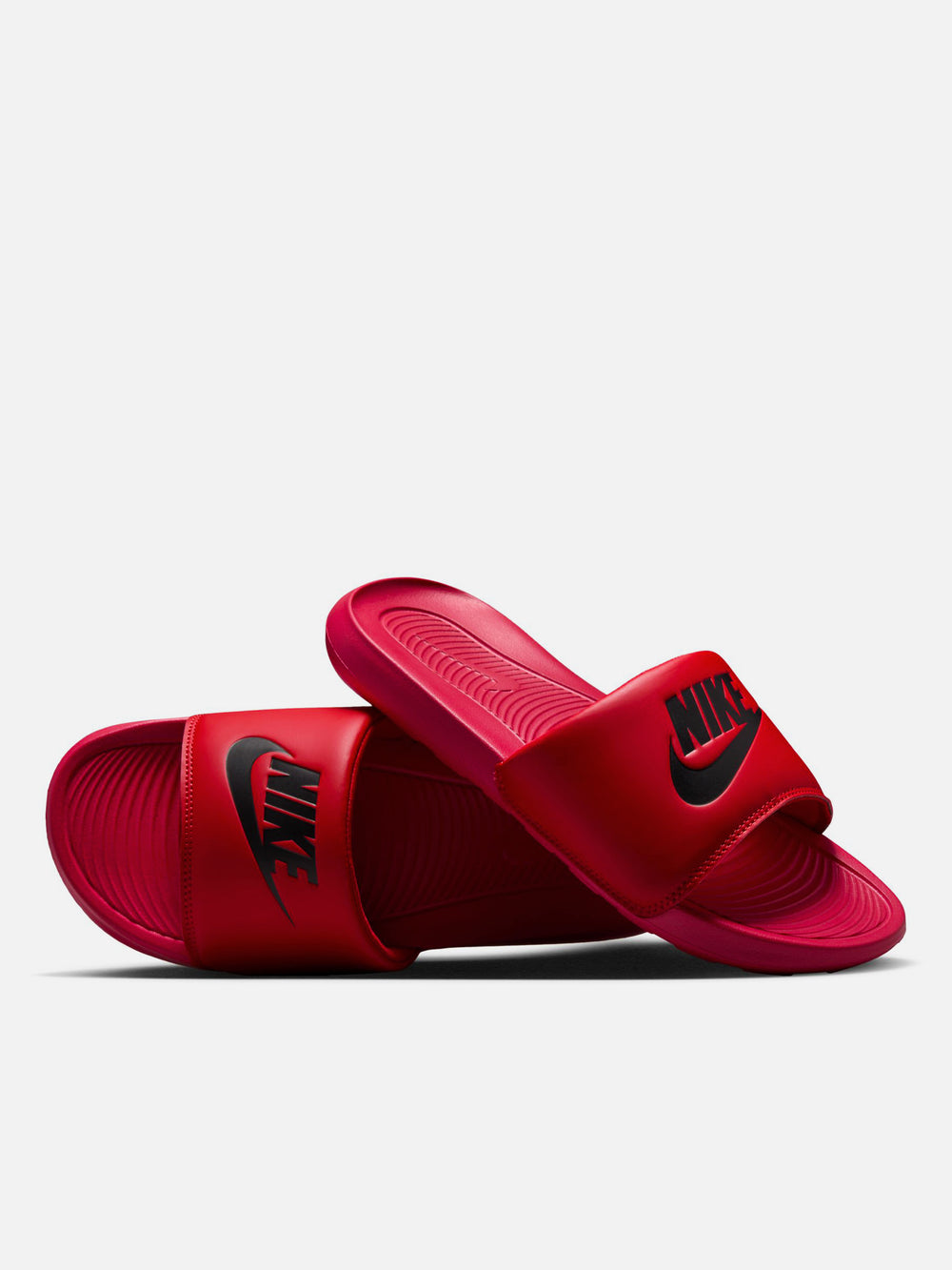 MENS NIKE VICTORI ONE SLIDES - UNIVERSITY RED/BLACK