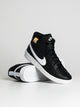 NIKE MENS NIKE COURT ROYALE 2 MID SNEAKER - BLACK/WHITE - Boathouse