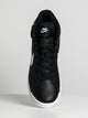 MENS NIKE COURT ROYALE 2 MID SNEAKER - BLACK/WHITE