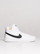 NIKE MENS NIKE COURT ROYALE 2 MID SNEAKER - WHITE/BLACK - Boathouse