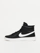 WOMENS NIKE COURT ROYALE 2 MID SNEAKER - BLACK/WHITE