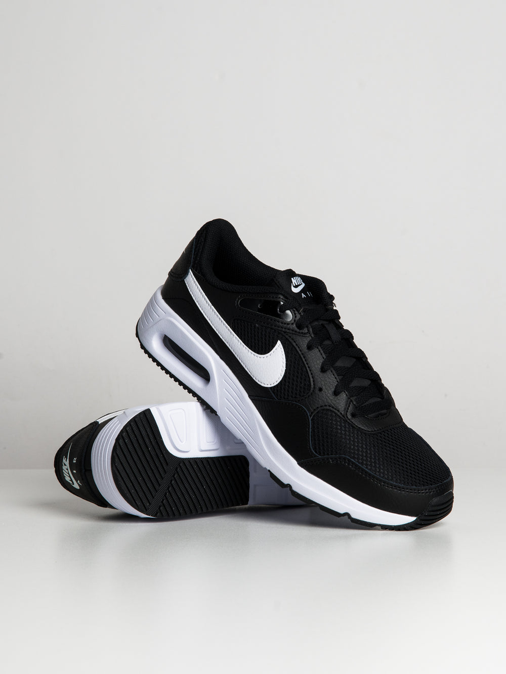 NIKE MENS NIKE AIR MAX SC SNEAKER - BLACK/WHITE - Boathouse