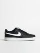 BASKETS NIKE COURT VISION LOW NEXT NATURE POUR HOMMES - NOIR/BLANC