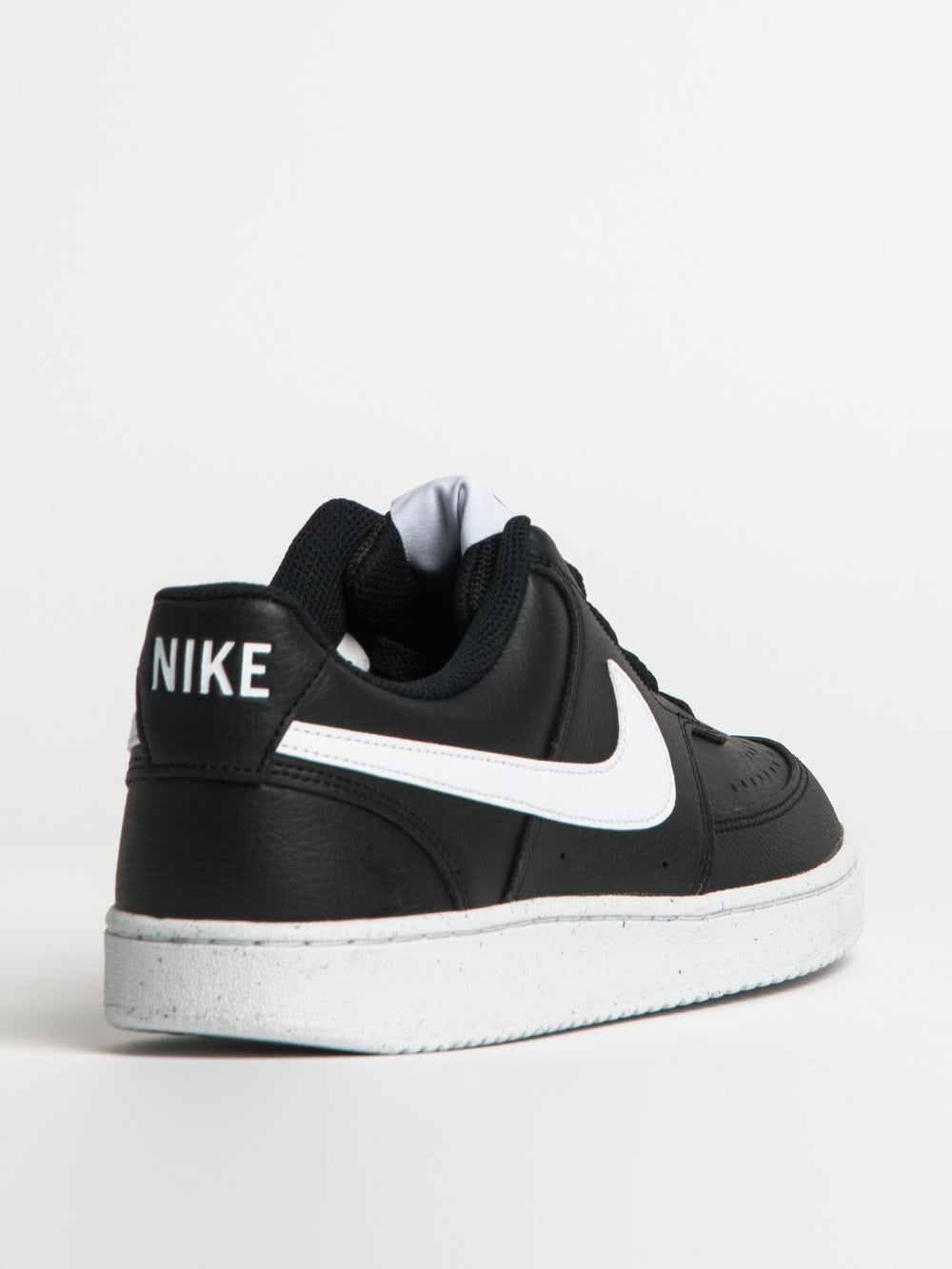 MENS NIKE COURT VISION LOW NEXT NATURE SNEAKER - BLACK/WHITE