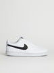 NIKE MENS NIKE COURT VISION LOW NEXT NATURE SNEAKER - WHITE/BLACK - Boathouse