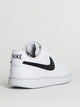 NIKE MENS NIKE COURT VISION LOW NEXT NATURE SNEAKER - WHITE/BLACK - Boathouse