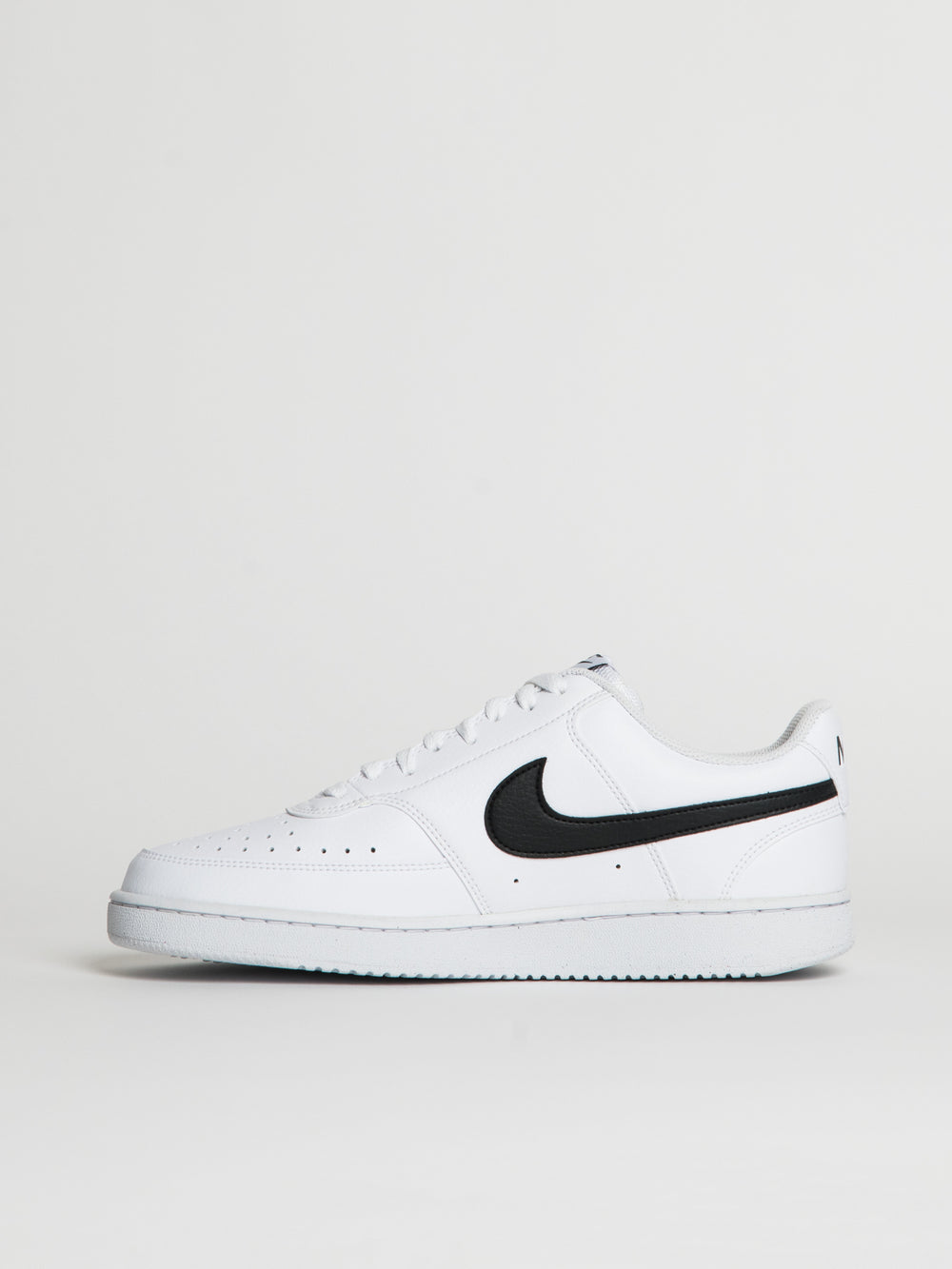 BASKETS NIKE COURT VISION LOW NEXT NATURE POUR HOMMES - BLANC/NOIR