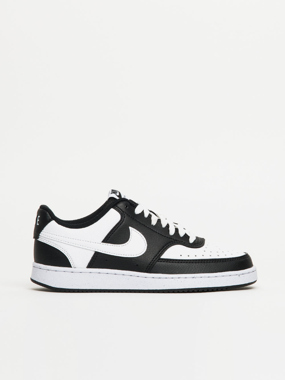 WOMENS NIKE COURT VISION LOW NEXT NATURE SNEAKER - BLACK/WHITE