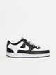 WOMENS NIKE COURT VISION LOW NEXT NATURE SNEAKER - BLACK/WHITE