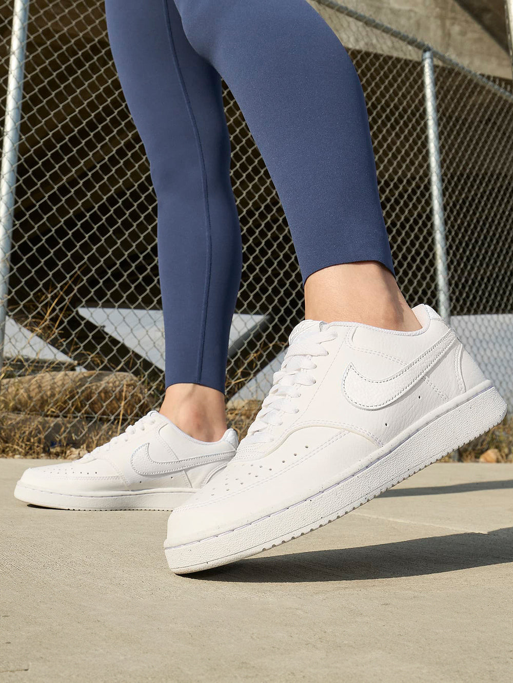 WOMENS NIKE COURT VISION LO NEXT NATURE SNEAKER - WHITE