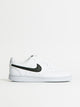 WOMENS NIKE COURT VISION LO NEXT NATURE SNEAKER - WHITE/BLACK