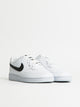 WOMENS NIKE COURT VISION LO NEXT NATURE SNEAKER - WHITE/BLACK