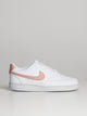 WOMENS NIKE COURT VISION LO NEXT NATURE SNEAKER - WHITE/PINK OXFORD