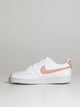 NIKE WOMENS NIKE COURT VISION LO NEXT NATURE SNEAKER - WHITE/PINK OXFORD - Boathouse