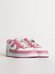 NIKE WOMENS NIKE COURT VISION LO NEXT NATURE SNEAKER - PINK/WHITE - Boathouse