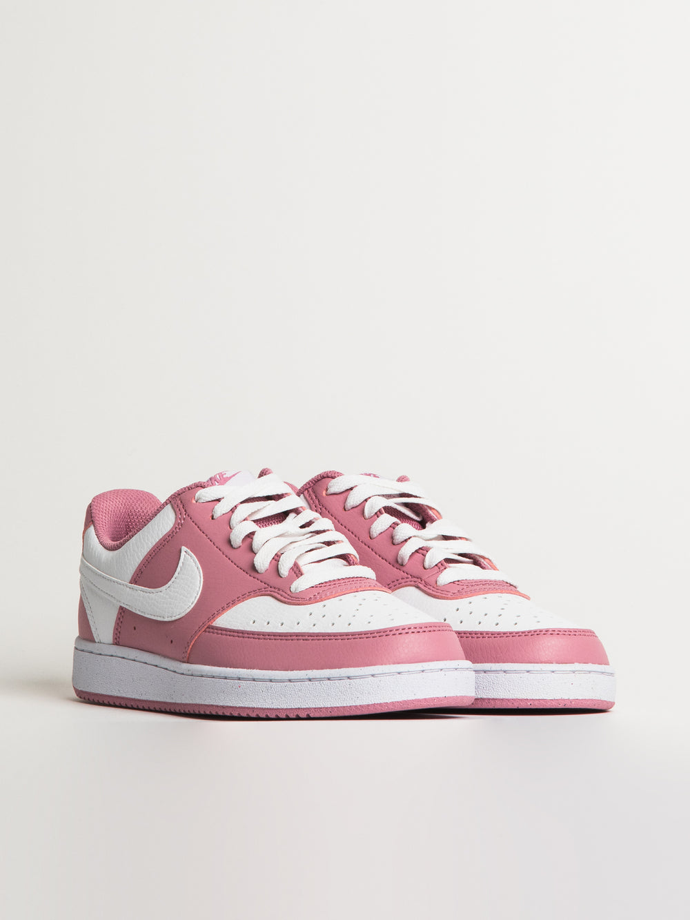 WOMENS NIKE COURT VISION LO NEXT NATURE SNEAKER - PINK/WHITE