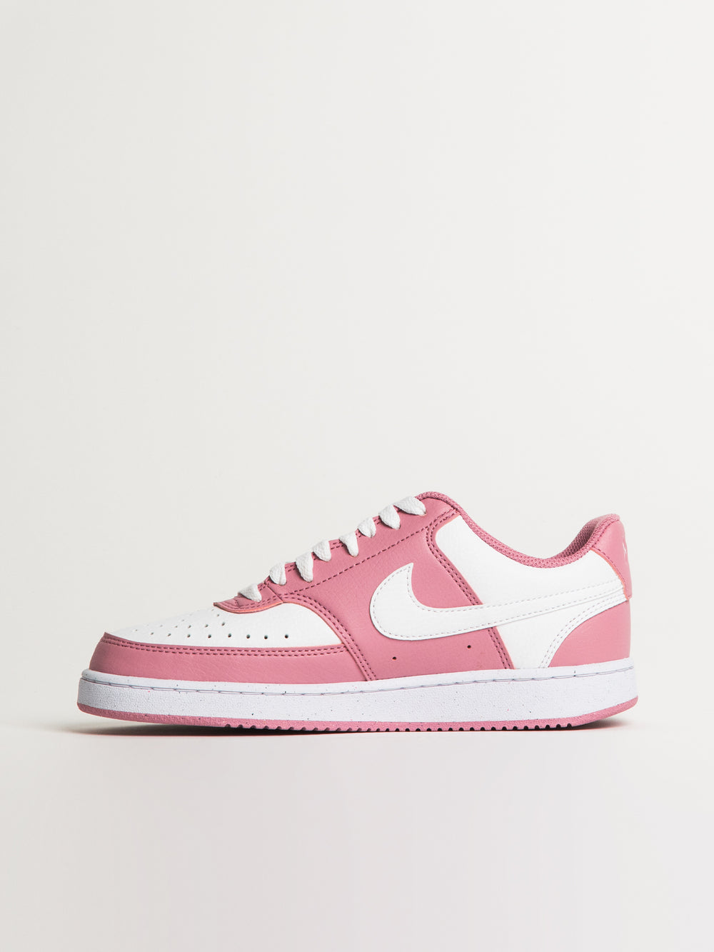 WOMENS NIKE COURT VISION LO NEXT NATURE SNEAKER - PINK/WHITE
