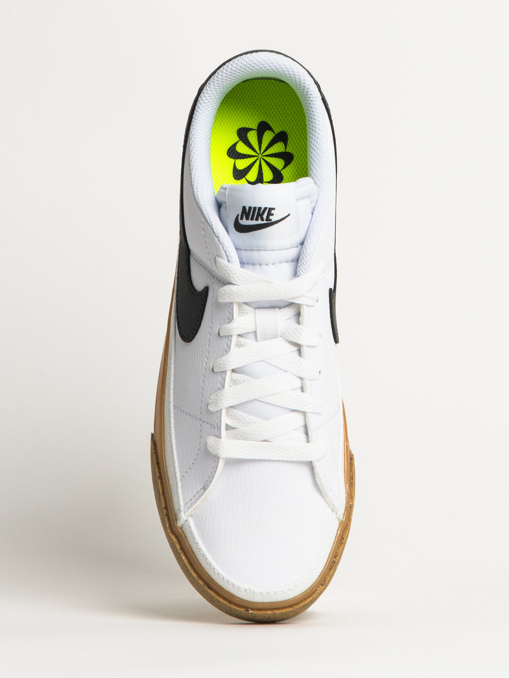 WOMENS NIKE COURT LEGACY NEXT NATURE SNEAKER - WHITE/GUM/ANTHRACITE