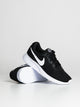 WOMENS NIKE TANJUN SNEAKER - BLACK/WHITE