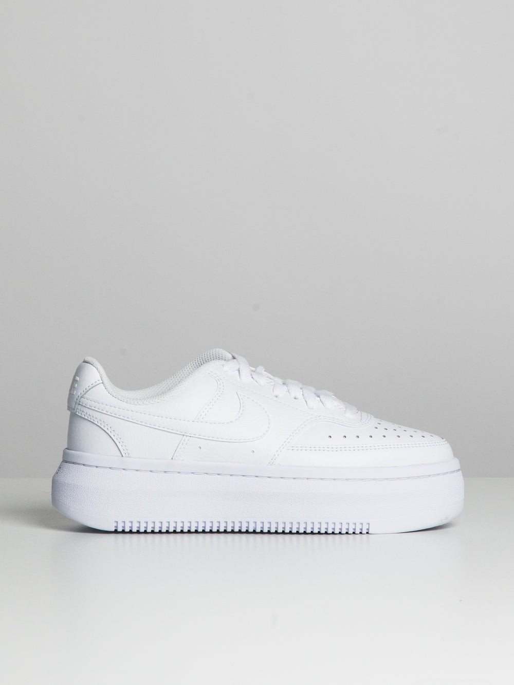 WOMENS NIKE COURT VISION ALTA LEATHER SNEAKER - WHITE