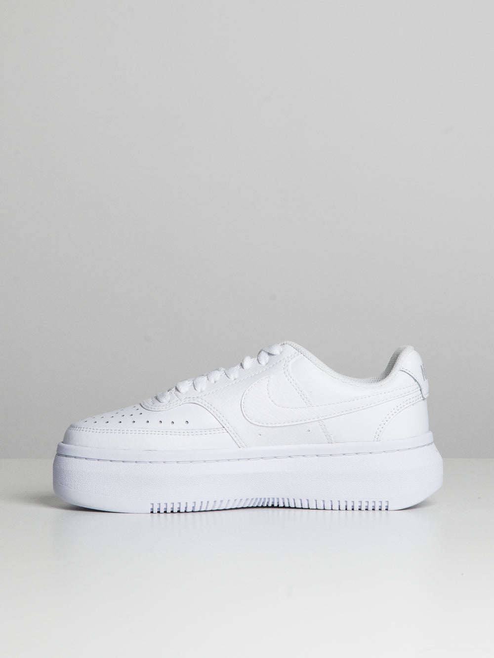 WOMENS NIKE COURT VISION ALTA LEATHER SNEAKER - WHITE