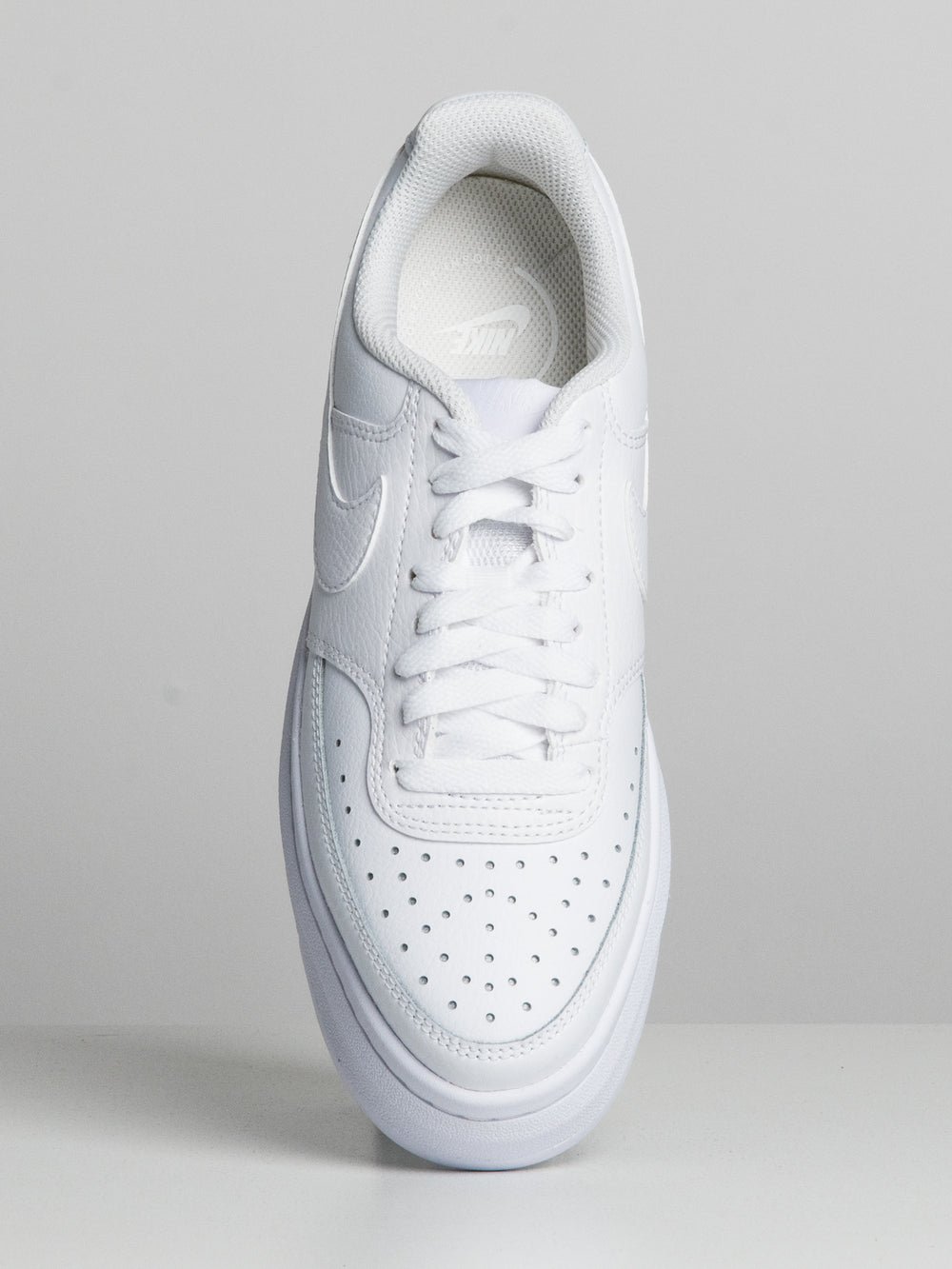 WOMENS NIKE COURT VISION ALTA LEATHER SNEAKER - WHITE