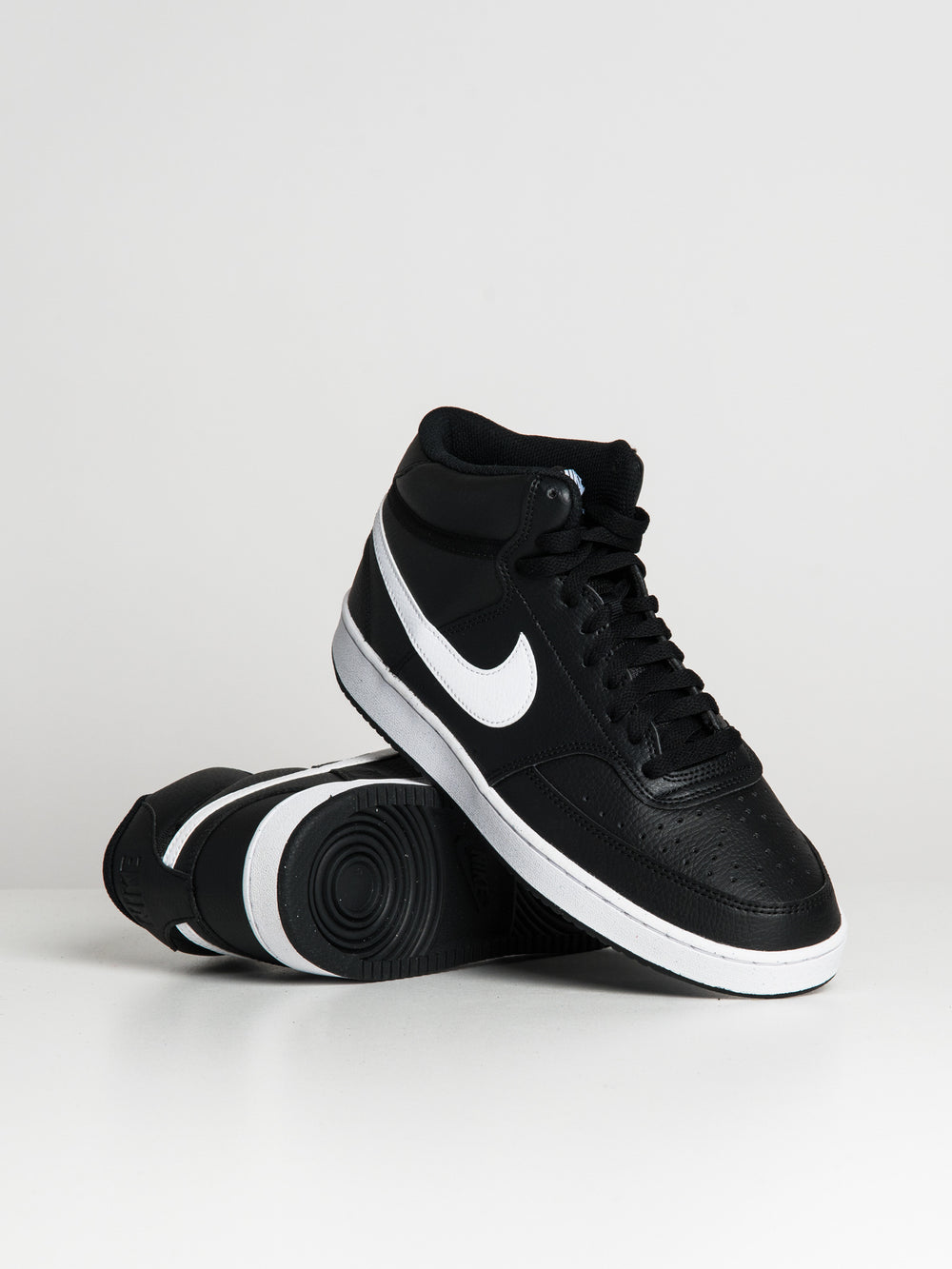 BASKETS NIKE COURT VISION MID NEXT NATURE POUR HOMMES - NOIR/BLANC