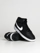 NIKE MENS NIKE COURT VISION MID NEXT NATURE SNEAKER - BLACK/WHITE - CLEARANCE - Boathouse