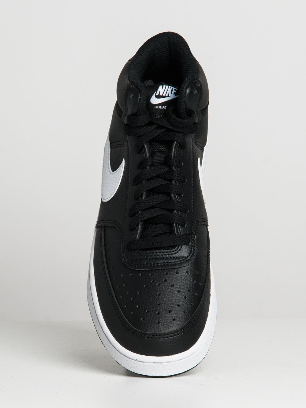 BASKETS NIKE COURT VISION MID NEXT NATURE POUR HOMMES - NOIR/BLANC