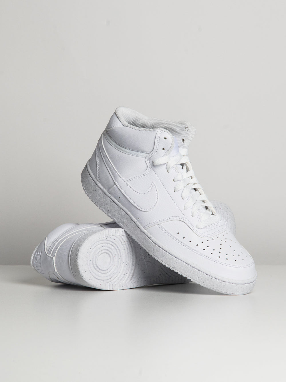 BASKETS NIKE COURT VISION MID NEXT NATURE POUR HOMMES - BLANC