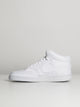 MENS NIKE COURT VISION MID NEXT NATURE SNEAKER - WHITE
